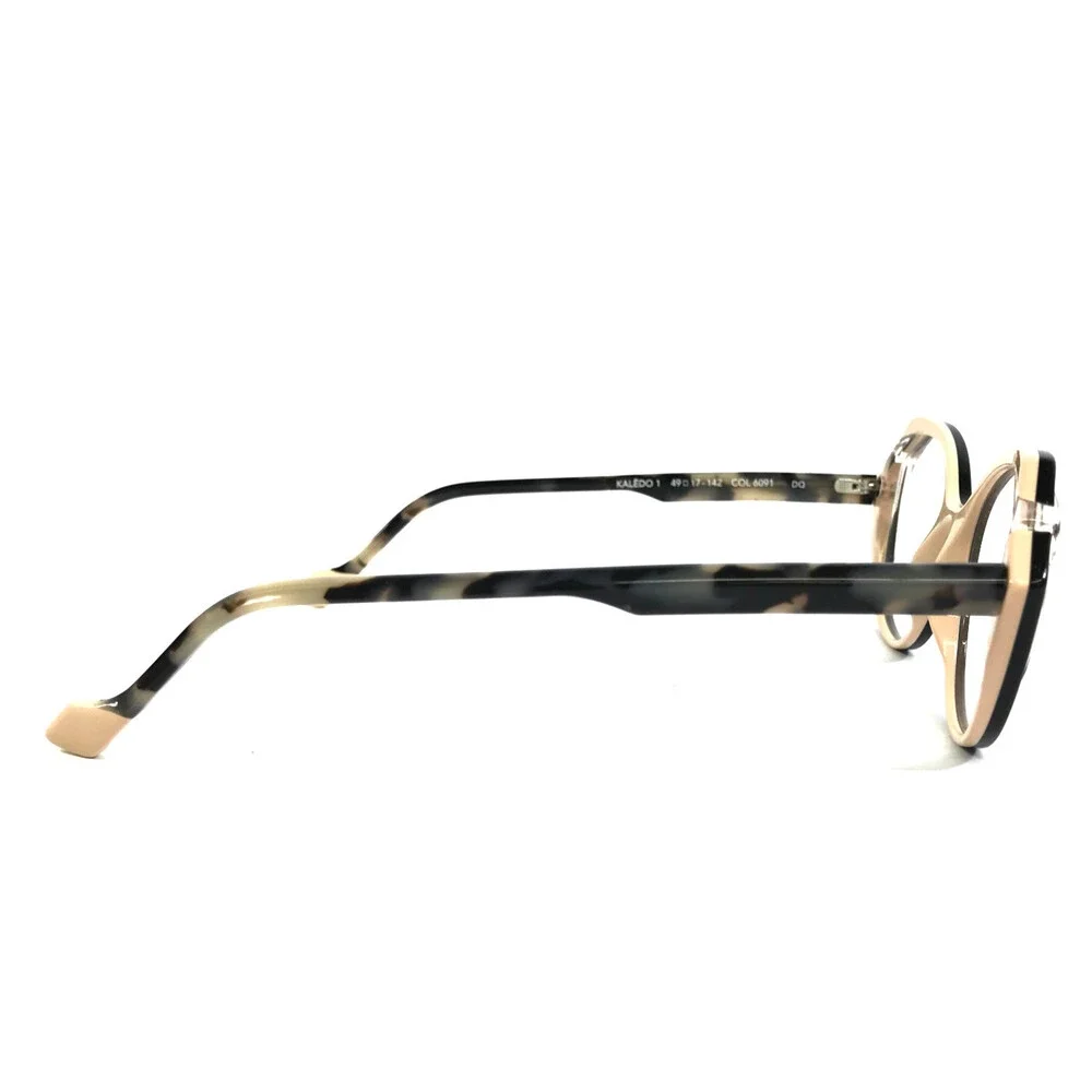 Face A Face Eyeglasses Frames KALEDO 1 COL 6091 Black/Opaque Nude 49-17-142